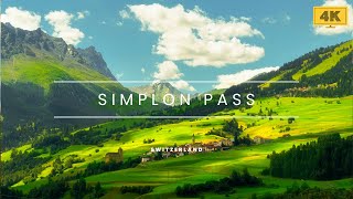 4K Simplon pass between Switzerland and Italy [upl. by Savill]