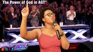 Golden Buzzer Americas Got Talent Winner Rachel From Rwanda Returns With Best Worship Song [upl. by Lledrev]