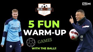 Five Fun WarmUp Drills with the Ball [upl. by Carol]