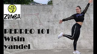 PERREO 101 WISIN YANDEL  ZUMBA  COREOGRAFIA  BAILE  JUDITEAM [upl. by Sula]