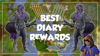 Best Achievement Diary Rewards Your Account NEEDS  Oldschool RunescapeOSRS [upl. by Ahsiym]