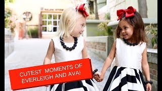 NEVER BEFORE SEEN FOOTAGE of CUTEST MOMENTS Everleigh and Ava BESTIES [upl. by Ettennor]