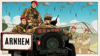 Britains Worst Airborne Disaster Battle of Arnhem  Animated History [upl. by Oidiple]