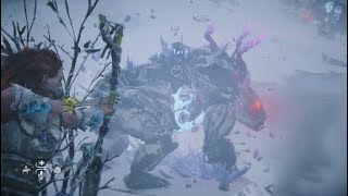 54 Horizon Zero Dawn DLC  Chieftains Trial  Ultra Hard  No damage amp No aim display 144 族長の腕試し [upl. by Nylyahs]