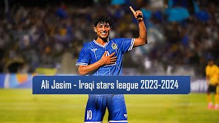 اهداف علي جاسم  الدوري العراقي 2024 Ali Jasim goals  Iraqi league [upl. by Odnavres]