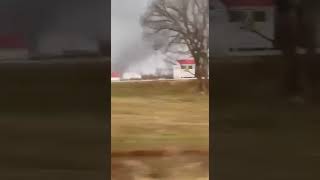 Tornado touches down near Clarksville [upl. by Filide]