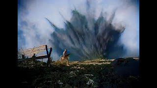 Verdun Battle Scenes 1916 trench warfare  WW1 in Colour [upl. by Sahcnip2]