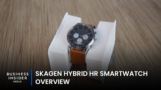 Skagen Hybrid HR Smartwatch Overview  Analogue Style Smartwatch [upl. by Ynove]