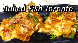 BACKED FISH TORONTO  FISH MEUNIERE  FISH LASAGNA RECIPE CHEESY amp CREAMY SEAFOOD  ITALIAN RECIPE [upl. by Lietman908]