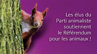 Référendum Parti Animaliste [upl. by Nalhsa]