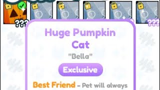 Hatching a 3rd Huge Pumpkin Cat in PSX [upl. by Bonine]