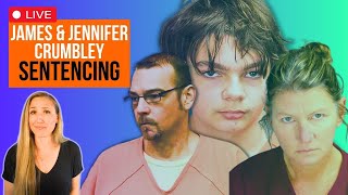 LIVE James and Jennifer Crumbley Sentencing Hearing  Lets Watch Together [upl. by Ocihc335]