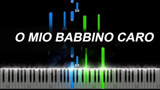 O Mio Babbino Caro  Puccini Piano Tutorial [upl. by Allare815]