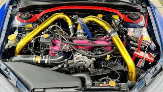 Full Bolt On Stock Block WRX STI  what’s under the hood [upl. by Yeargain]