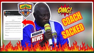 IT’S FAKE Hearts of Oak management statement on sacking Coach Aboubakar Ouattara  message for fans [upl. by Devondra]