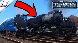 Train Simulator 2022  Mallard VS Big Boy Race [upl. by Adnalay872]