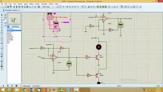 Curso Electrónica Intermedia Simulación de controlador de temperatura por histéresis Video 154 [upl. by Tterab]