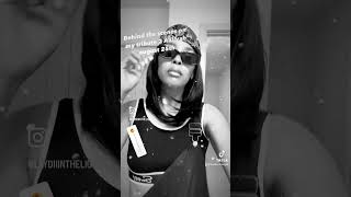 Big Aaliyah vibes Tribute bts for aaliyahdanahaughton aaliyah Aug25th homage cosplay [upl. by Enelyt]