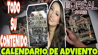 🚨DESTRIPAMIENTO MÁXIMO 🚨CALENDARIO DE ADVIENTO LOREAL PARÍS 🥰Te muestro todos los productos 🤩 [upl. by Haleeuqa348]