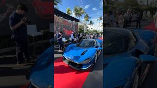 Experience the Ferrari SP3 Daytonas debut at Cavallino Classic [upl. by Allebara]