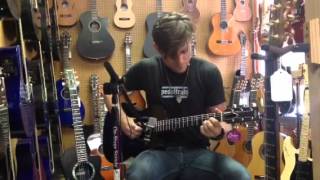 14 fret vs 12 fret Rainsong Nylon String Custom Parlor [upl. by Hsac]