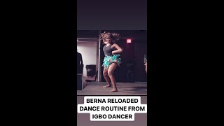 Flavour  Berna Reloaded feat Fally Ipupa amp Diamond Platnumz DANCE ROUTINE from Igbo Dancer in LA [upl. by Colbert36]