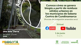 Generación de biogás utilizando codigestión anaerobia seca [upl. by Adnil767]