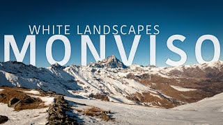 MONVISO White landscapes  Mini footage  Italian alps [upl. by Annaigroeg]