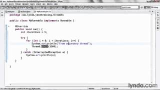 java tutorial Implementing the Runnable Interface [upl. by Savage]