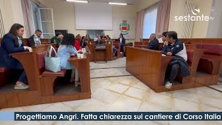 Progettiamo Angri quotfatta chiarezza su cantiere di Corso Italiaquot [upl. by Brost618]