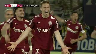 REZUMAT  CFR Cluj  CSU Craiova 21  Playoff Etapa 9 Liga 1 2021  2022 [upl. by Chemesh96]