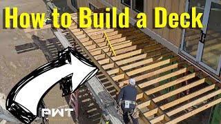 Expert Tips Building Your Own Deck [upl. by Nautna]