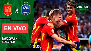 🚨 ESPAÑA vs FRANCIA EN VIVO 🔥 UEFA EURO 2024 [upl. by Akcire105]