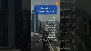 أفضل 10 وظائف عن بعد اكسبلور فرصة [upl. by Toomin]