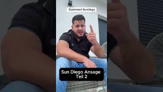 Hamid Khan Ansage an Sun Diego 2 mois deutschrap sundiego rap bbm [upl. by Maleki]