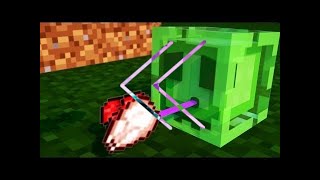 Reverse  NikNikamTV  Hungry Slime  A Minecraft Animation [upl. by Atinnod]