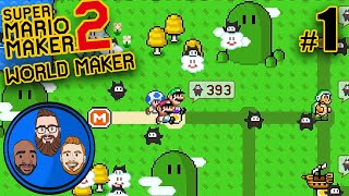 WORLD MAKER MULTIPLAYER  Super Mario Maker 2 Episode 1 [upl. by Yvon]