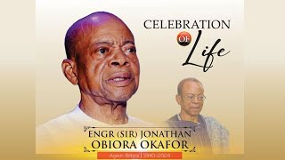 LYING IN STATE FUNERAL SERVICE amp INTERMENT  ENGR SIR JONATHAN OBIORA OKAFOR  OGIDI  31082024 [upl. by Sucramej]