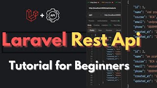 Laravel Rest Api Tutorial for Beginners  Laravel Rest Api Tutorial [upl. by Ydaj]