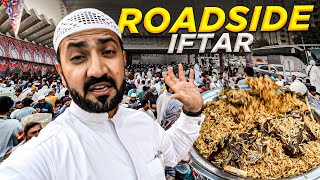 Huge RoadSide IFTAR in Makkah  Ramadan 2024 [upl. by Aridaj]