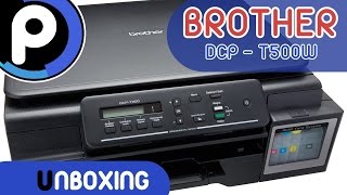 UNBOXING  Brother DCPT500w [upl. by Onibla]