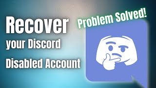 How to reactivate your Disabled Discord account [upl. by Vezza781]