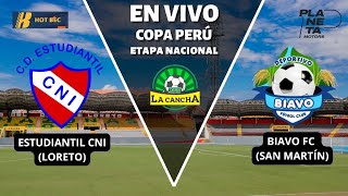 ESTUDIANTIL CNI LORETO VS BIAVO FC  SAN MARTÍN ETAPA NACIONAL COPA PERÚ 2024 [upl. by Camella]