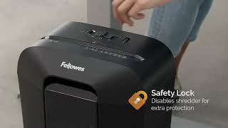 Fellowes Powershred LX45 Cross Cut Paper Shredder [upl. by Amanda]