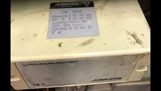 Elco GASFEUERUNGSAUTOMAT JUNKERS CE 903 Heizungssteuerung Heizungsregler reparieren Reparatur [upl. by Rosenberg]