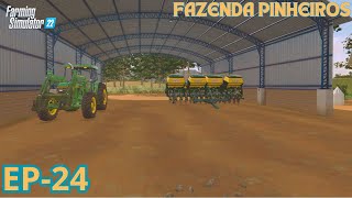 PLANTADEIRA TATU  EP 24 FARMING SIMULATOR 22 [upl. by Maribeth]