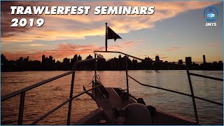 Dock Walk Trawler Seminars  Baltimore MD Trawler Fest 2019 [upl. by Ramal]