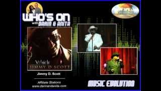 Jimmy D Scott On Air Interview Darin amp Anita [upl. by Amado]