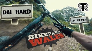 DAI HARD GAP JUMP  Mountain Biking at BikePark Wales [upl. by Sile954]