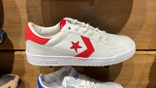 Converse Fastbreak Pro Leather Low Vintage WhiteRedWhite  Style Code A10348C [upl. by Toby]